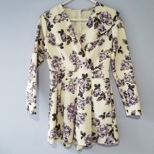 Charlotte Russe Floral Romper
